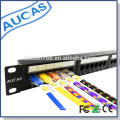 Novos produtos cat5e 24 porta krone patch panel fabricados na China